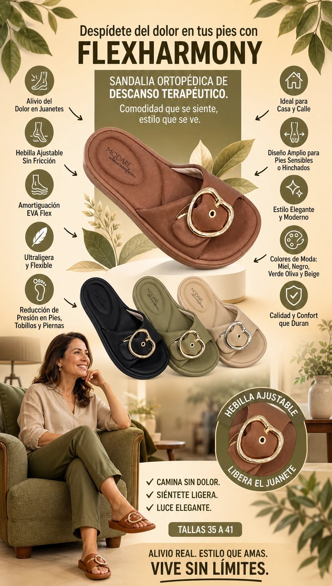 Sandalia FlexHarmony