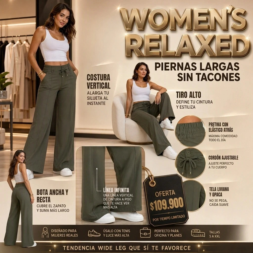 PANTALON WOMEN´S RELAXED