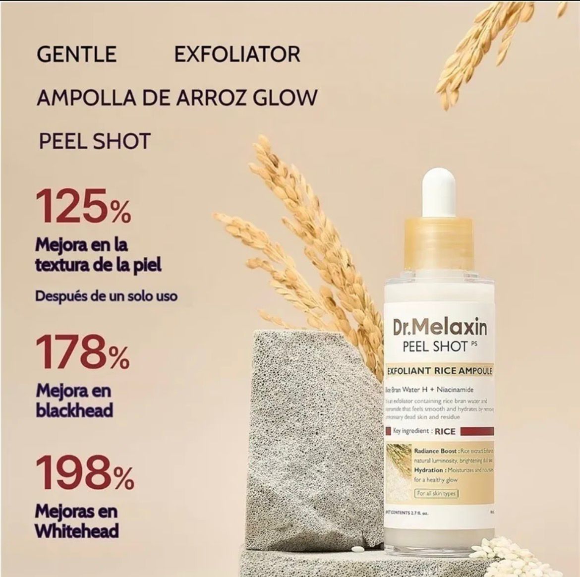 SKINPRO⭐⭐⭐⭐⭐Serum de arroz